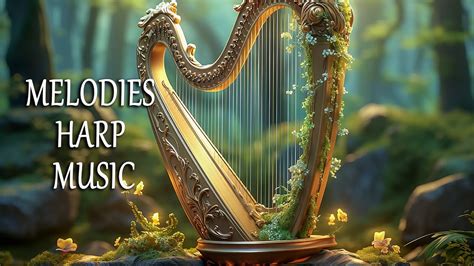 Serene Waters Drifting into a Realm of Tranquil Harp Melodies and Soothing Nature Soundscapes